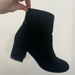 Suede Booties